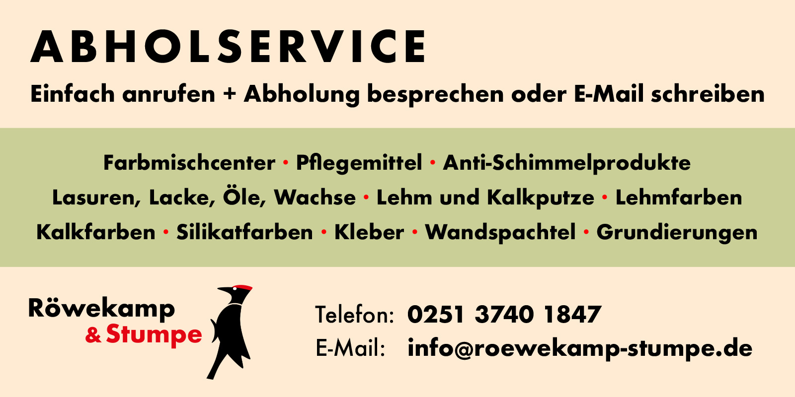 Roewekamp & Stumpe Abholservice Roewekamp & Stumpe Abholservice