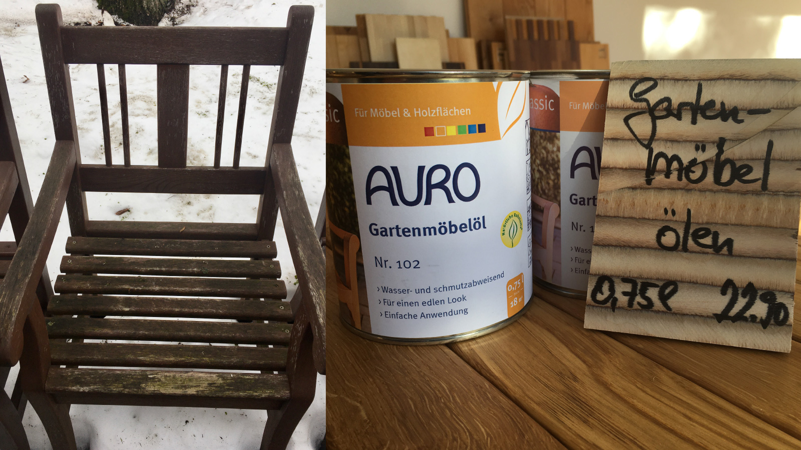 Gartenholz – jetzt pflegen und Draußenzeit genießen!