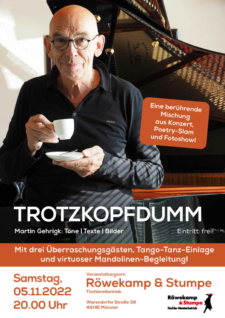 „TROTZKOPFDUMM. Töne. Texte. Bilder“ 